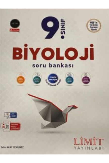 LİMİT 9.Sınıf BİYOLOJİ SORU BANKASI - LİMİT YAYINLARI