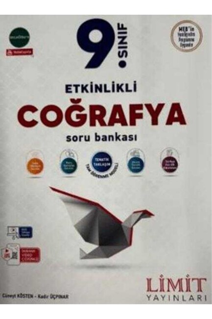 LİMİT 9.SINIF ETKİNLİKLİ COĞRAFYA SORU BANKASI - LİMİT YAYINLARI