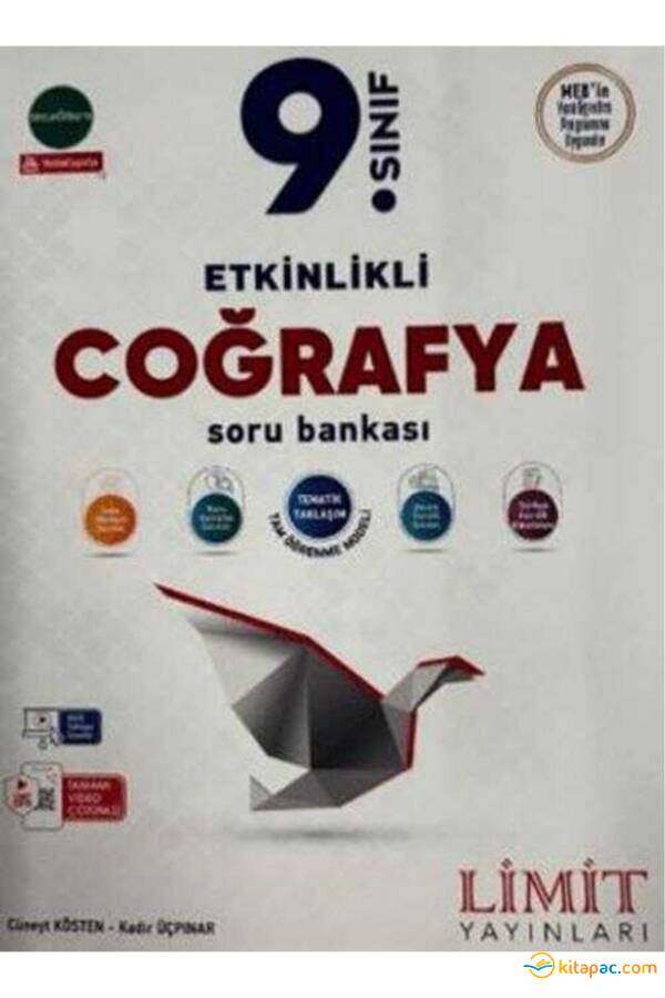 LİMİT 9.SINIF ETKİNLİKLİ COĞRAFYA SORU BANKASI - 1