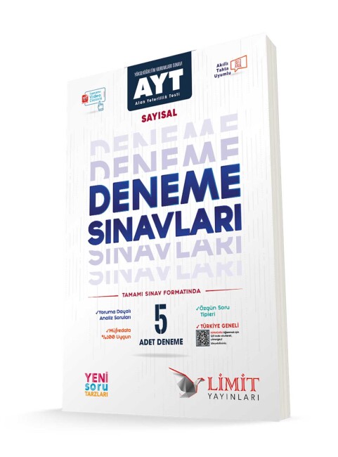 LİMİT AYT SAYISAL 5 li DENEME - LİMİT YAYINLARI