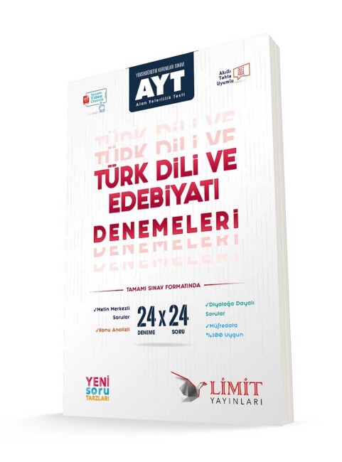LİMİT AYT TÜRK DİLİ VE EDEBİYATI 24 lü DENEME - LİMİT YAYINLARI