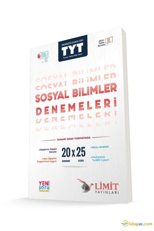 LİMİT TYT SOSYAL BİLİMLER 20x20 DENEMELERİ - 1