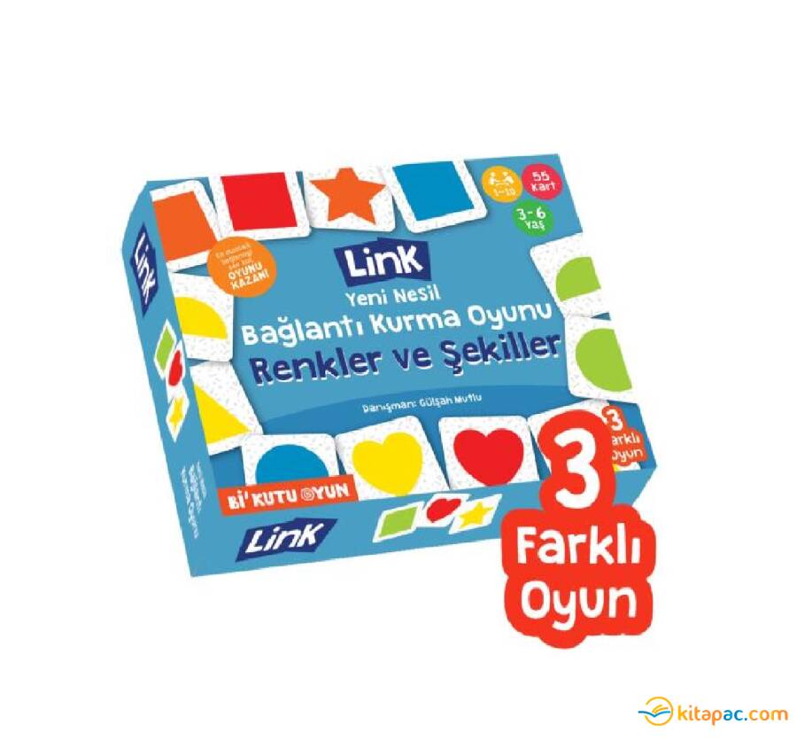 LİNK - RENKLER ŞEKİLLER BAĞLANTI KURMA OYUNU - 1