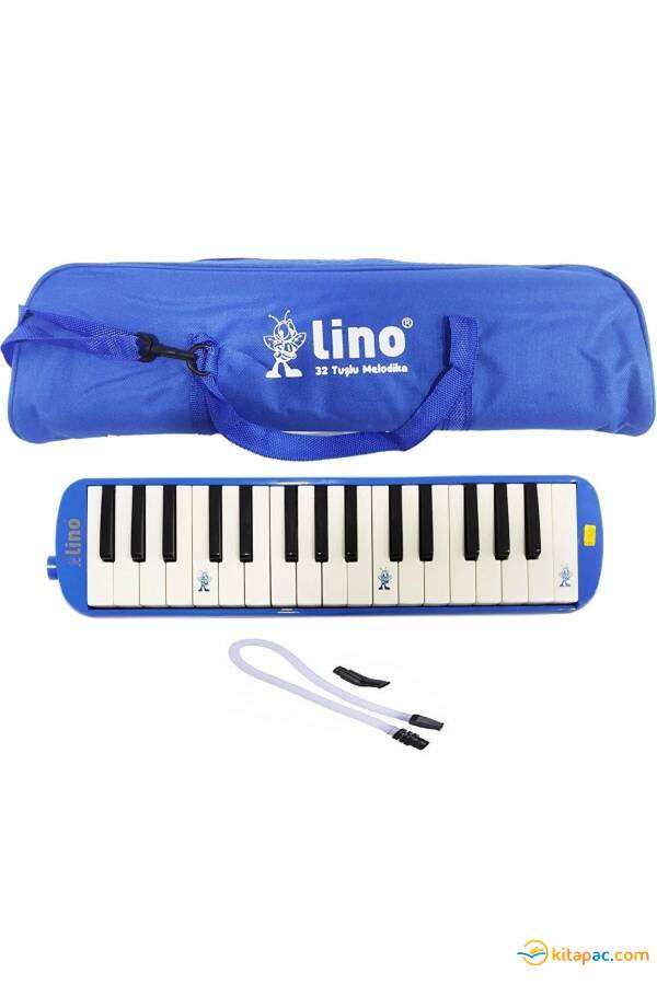 LİNO LN-32K Tuşlu MELODİKA BEZ ÇANTALI Mavi - 1