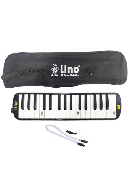 LİNO LN-32K Tuşlu MELODİKA BEZ ÇANTALI Siyah - LİNO