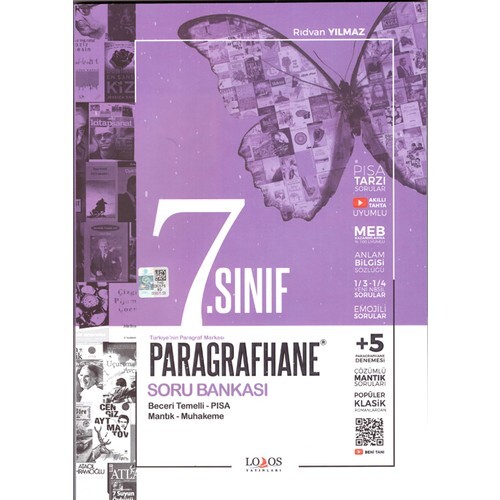 LODOS 7.Sınıf PARAGRAFHANE SORU BANKASI - LODOS YAYINLARI