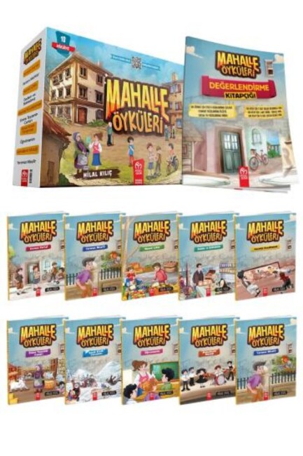 MAHALLE ÖYKÜLERİ HİKAYE SERİSİ - 10 Hikaye - MODEL ÇOCUK YAYINLARI