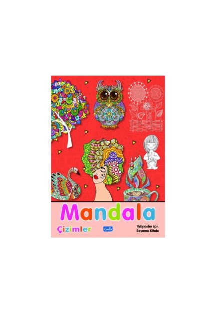 MANDALA - YETİŞKİNLER İÇİN - ÇİZİMLER - PARILTI YAYINLARI