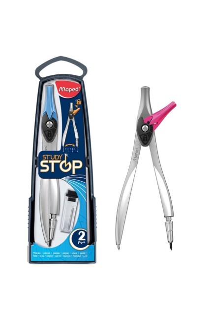 MAPED STUDY STOP UÇLU PERGEL + UÇ KUTUSU - MAPED