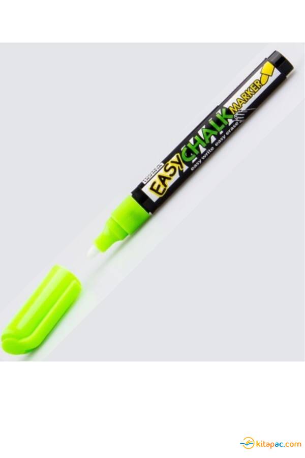 MARVY 470 SIVI TEBEŞİR KALEMİ FOSFORLU GREEN - 1