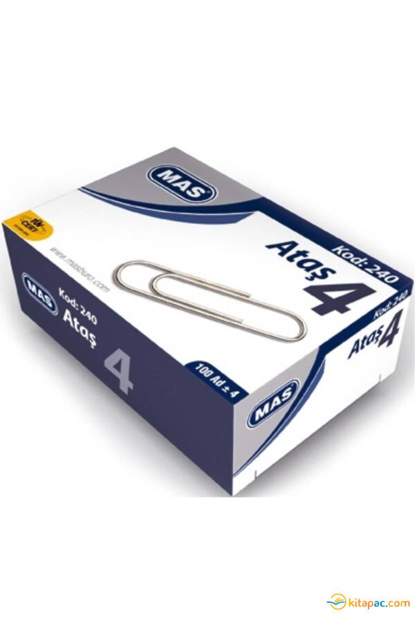 MAS ATAŞ NO:4 NİKEL KAPLI 100 LÜ - 1
