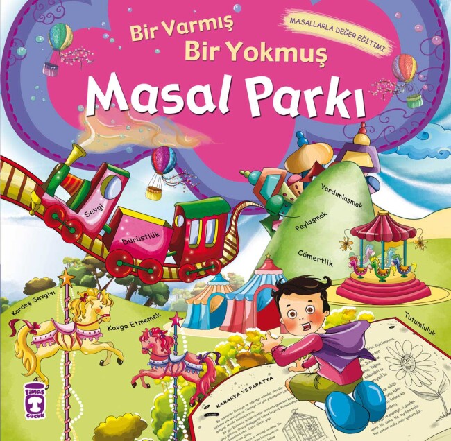 MASAL PARKI Bir Varmış Bir Yokmuş - Nefise Atçakarlar - TİMAŞ YAYINLARI