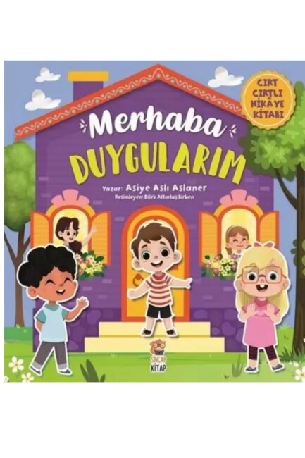 MERHABA DUYGULARIM CIRTLI KİTAP - Sincap Kitap