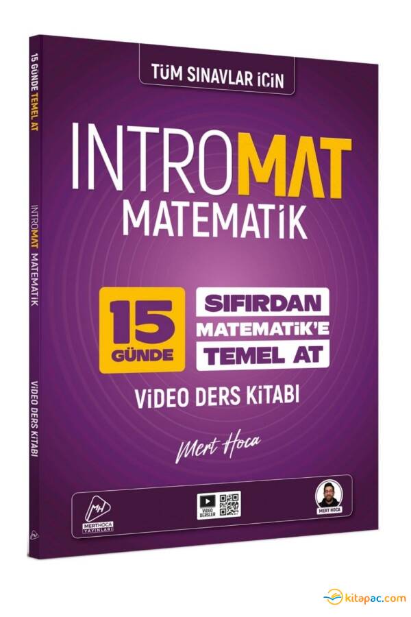 MERT HOCA 15 GÜNDE İNTROMAT MATEMATİK VİDEO DERS KİTABI - 1