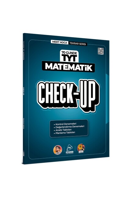 MERT HOCA CHECK-UP 70 GÜNDE TYT MATEMATİK DENEME - KR AKADEMİ YAYINLARI