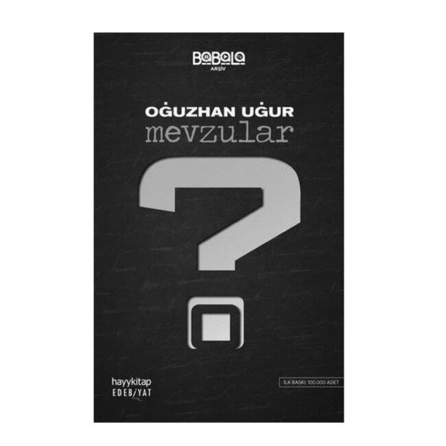 MEVZULAR - HAYY YAYINLARI