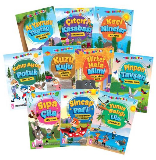 MİNİ MASALLAR 5 SET (10 KİTAP) - TİMAŞ YAYINLARI