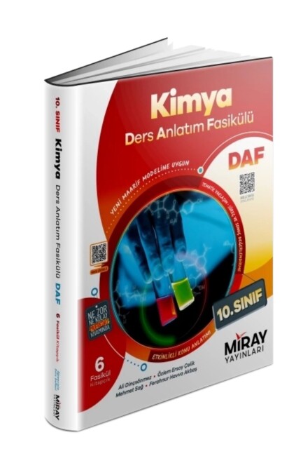 MİRAY 10.Sınıf KİMYA DERS ANLATIM FASİKÜLLERİ - MİRAY YAYINLARI