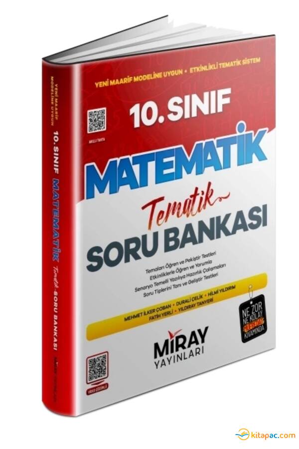 MİRAY 10.Sınıf MATEMATİK TEMATİK Soru Bankası - 1