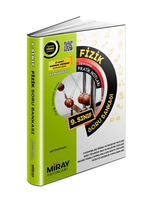 MİRAY 9.Sınıf FİZİK Soru Bankası - MİRAY YAYINLARI