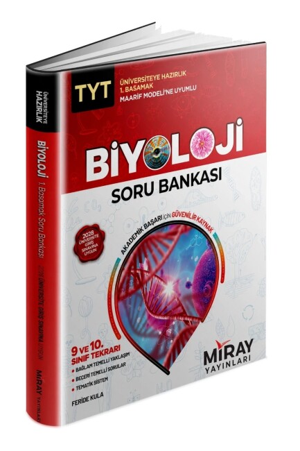 MİRAY TYT BİYOLOJİ SORU BANKASI MAARİF MODEL TEMATİK - MİRAY YAYINLARI