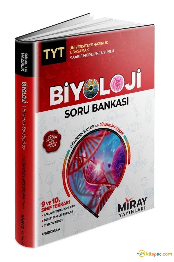 MİRAY TYT BİYOLOJİ SORU BANKASI MAARİF MODEL TEMATİK - 1