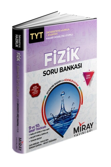 MİRAY TYT FİZİK SORU BANKASI MAARİF MODEL TEMATİK - MİRAY YAYINLARI