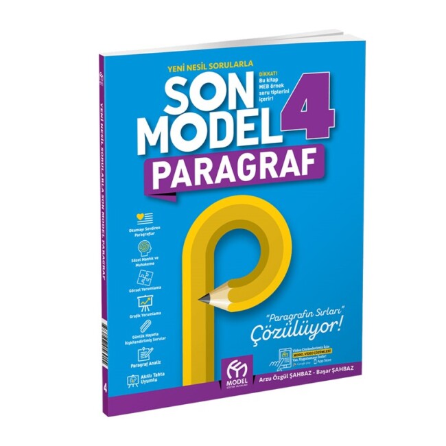 MODEL 4.Sınıf SON MODEL PARAGRAF Soru Bankası - MODEL YAYINLARI