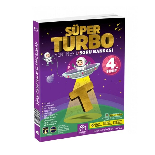 MODEL 4.Sınıf SÜPER TURBO Yeni Nesil SORU BANKASI - MODEL YAYINLARI