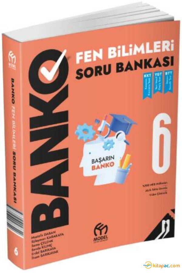 MODEL 6.Sınıf FEN BİLİMLERİ BANKO Soru Bankası - 1