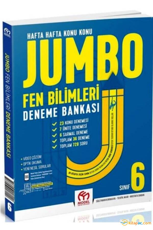 MODEL 6.Sınıf JUMBO FEN BİLİMLERİ DENEME BANKASI - 1