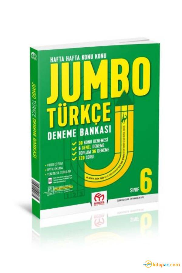 MODEL 6.Sınıf JUMBO TÜRKÇE DENEME BANKASI - 1