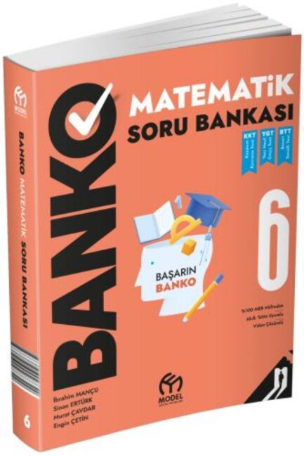 MODEL 6.Sınıf MATEMATİK BANKO Soru Bankası - MODEL YAYINLARI