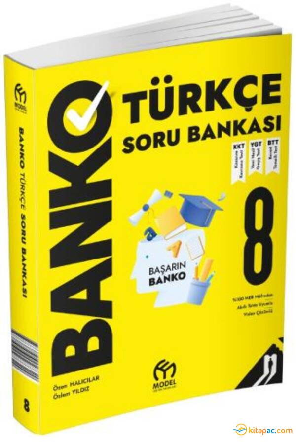 MODEL 8.Sınıf TÜRKÇE BANKO Soru Bankası - 1