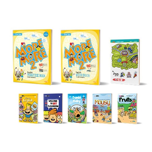 MORE & MORE 2.Grade 4 lü SET - (P.B+W.B+HİKAYE+C.B.) - MORE MORE