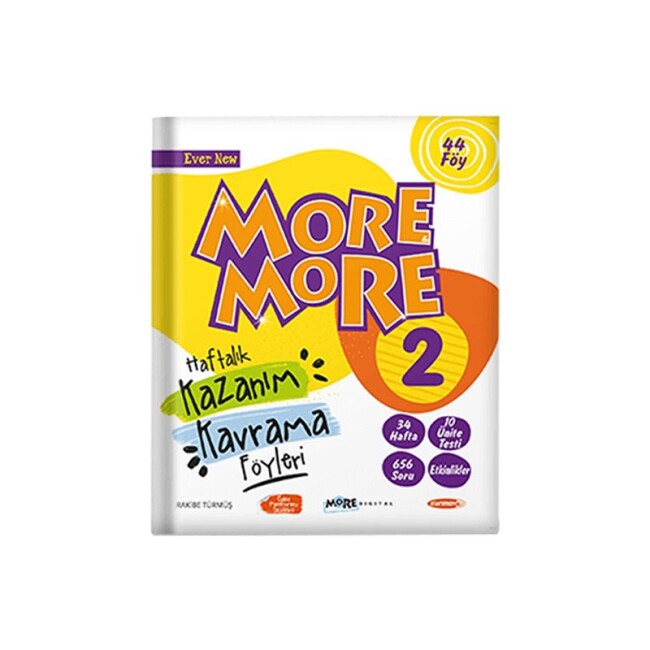 MORE & MORE 2.Grade KAZANIM KAVRAMA FÖYLERİ (40 FÖY) - MORE MORE