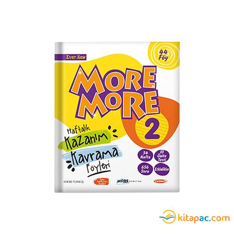 MORE & MORE 2.Grade KAZANIM KAVRAMA FÖYLERİ (40 FÖY) - 1