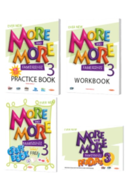 MORE & MORE 3.Grade 4 lü SET - (P.B+W.B+HİKAYE+C.B.) - MORE MORE