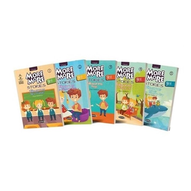 MORE & MORE 3.Grade HİKAYE SETİ KUTULU - 5 Kitap - MORE MORE
