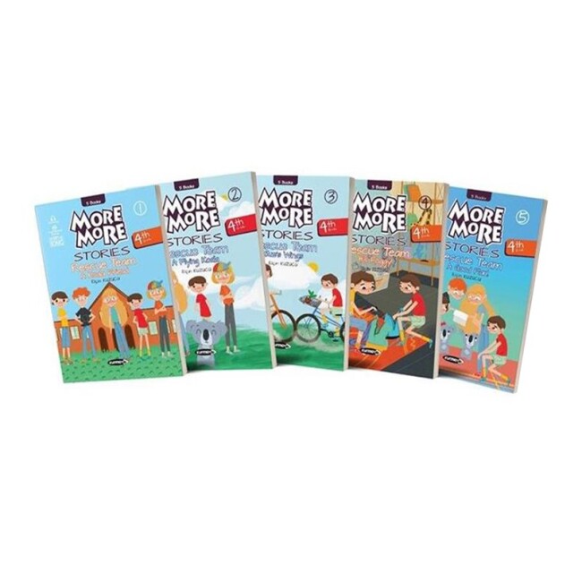 MORE & MORE 4.Grade HİKAYE SETİ KUTULU - 5 Kitap - MORE MORE