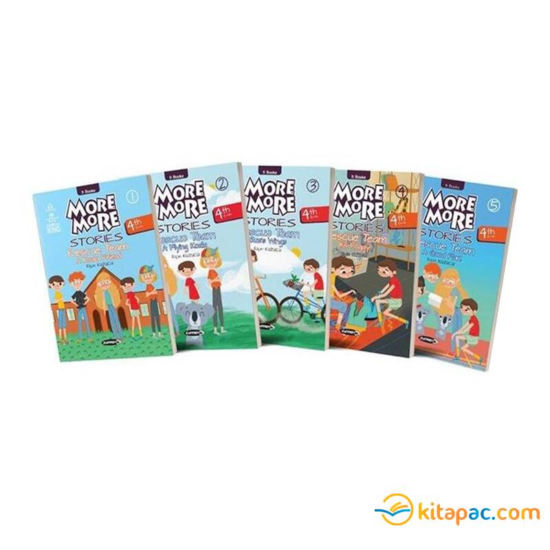 MORE & MORE 4.Grade HİKAYE SETİ KUTULU - 5 Kitap - 1