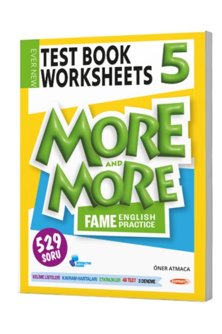 MORE&MORE 5.SINIF TEST BOOK WORKSHEETS - MORE MORE
