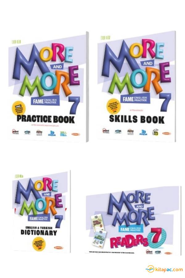 MORE&MORE 7.SINIF PRACTİCE BOOK&DICTIONARY (READERS & SKILLS + GRAMER AND VOCABULARY)(3 LÜ SET) - 1