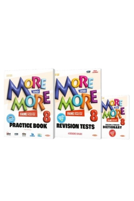 MORE&MORE 8.SINIF PRACTICE BOOK + DICTIONARY + REVISION - MORE MORE