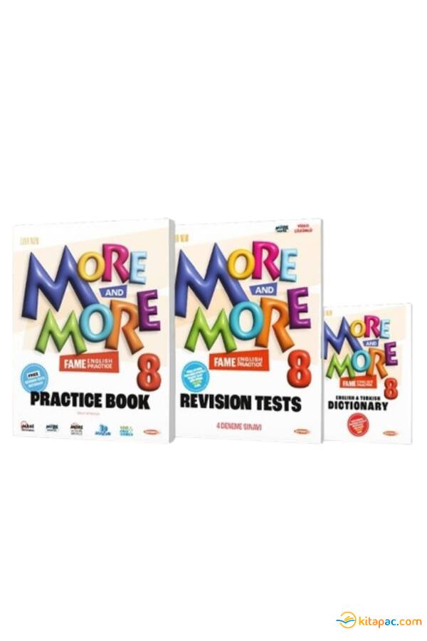MORE&MORE 8.SINIF PRACTICE BOOK + DICTIONARY + REVISION - 1