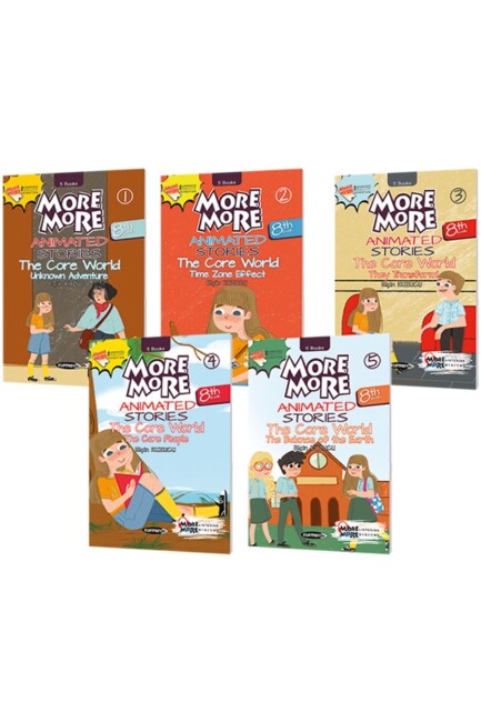 MORE & MORE 8.Grade HİKAYE SETİ KUTULU - 5 Kitap - MORE MORE
