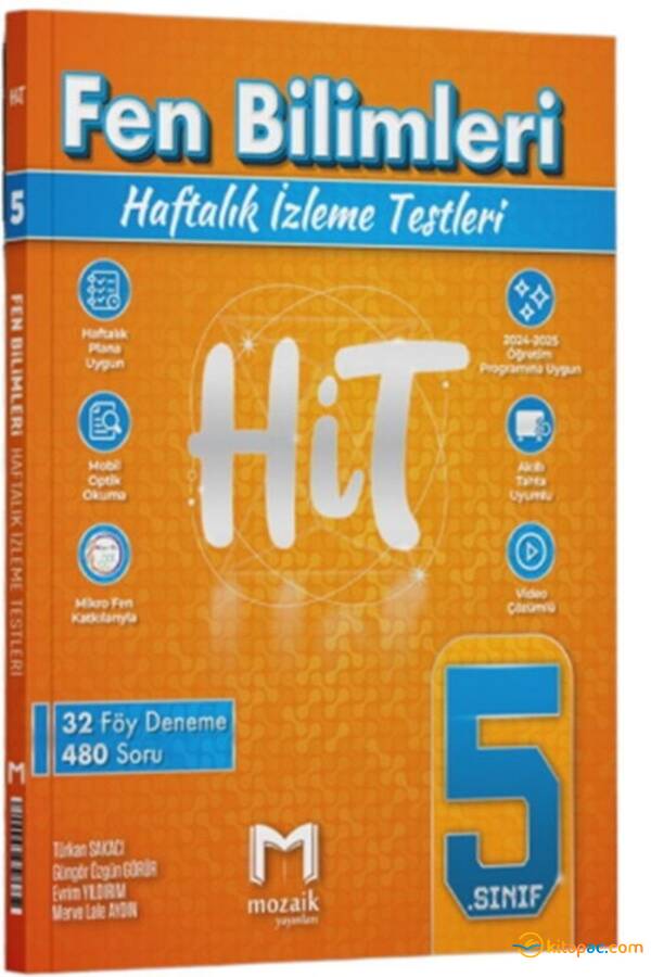 MOZAİK 5.Sınıf FEN BİLİMLERİ HİT 32 DENEME - 1