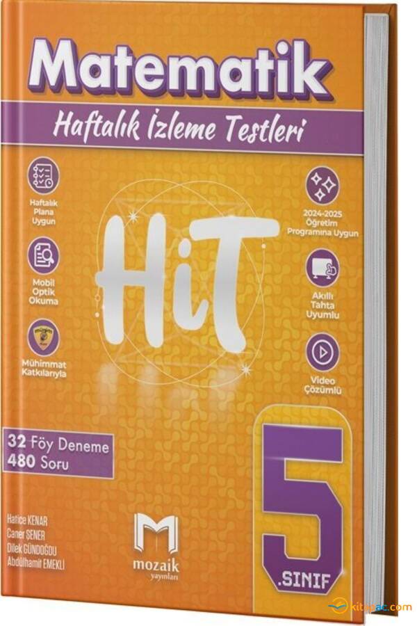 MOZAİK 5.Sınıf MATEMATİK HİT 32 DENEME - 1