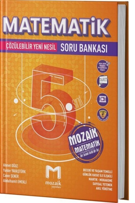 MOZAİK 5.Sınıf MATEMATİK SORU BANKASI - MOZAİK YAYINLARI