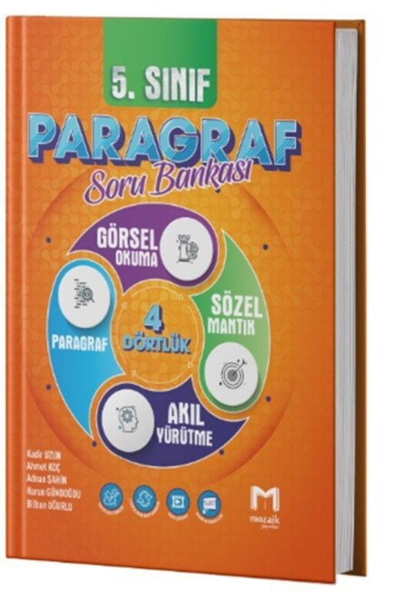 MOZAİK 5.Sınıf PARAGRAF SORU BANKASI - MOZAİK YAYINLARI
